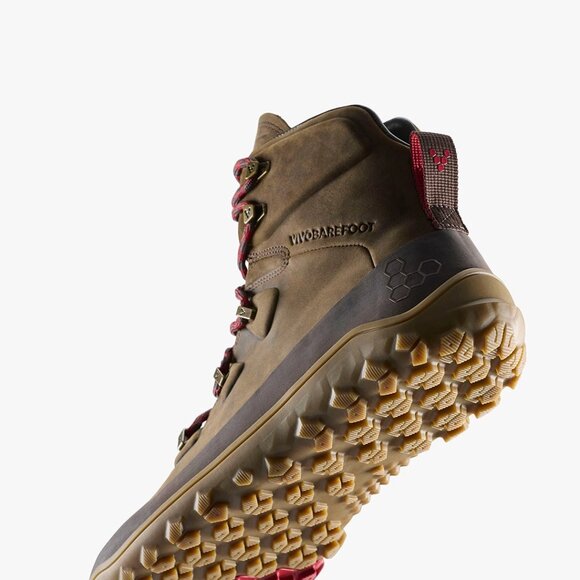 Vivobarefoot Tracker Leather AT Womens in Bracken - Picture 6 of 7